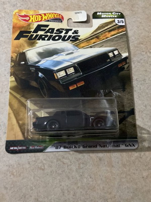 Hot Wheels Fast and Furious Buick Grand National toy car like new
