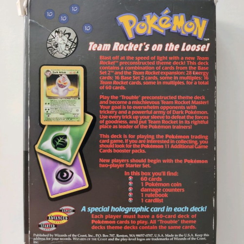 Pokemon TCG Trouble theme deck used -  68,00 - Vendora.cy