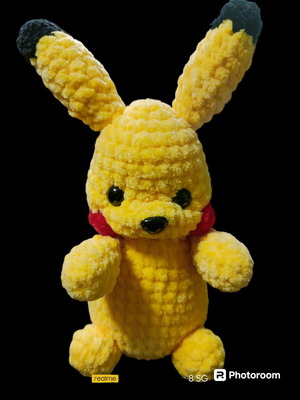 Handmade Pikachu Plush Toy 20 cm New
