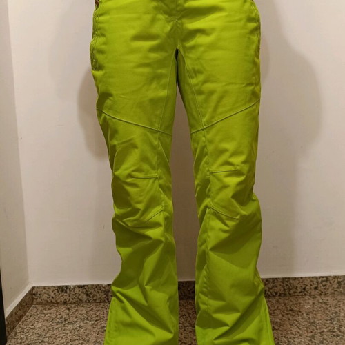 Westbeach women's ski pants used, size M, lime color