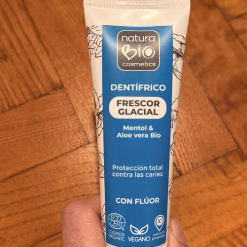 Mentol & Aloe Toothpaste Natura Bio Cosmetics new