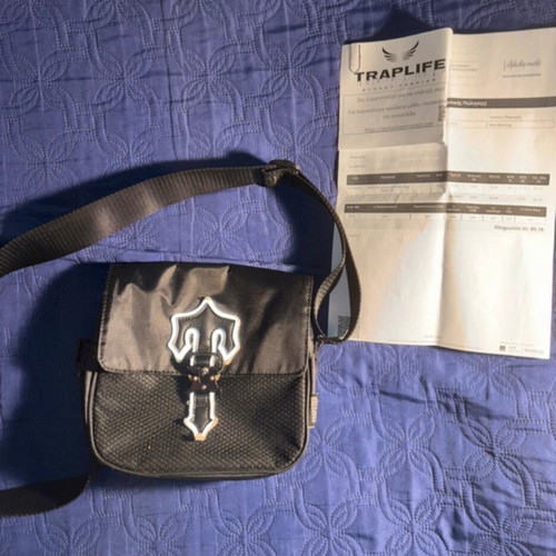 Trapstar bag used, authentic, black