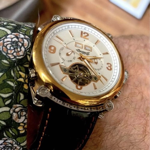 Ingersoll automatic watch new 46mm with date and luminous feature