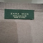 Zara thin sweater used, beige and brown, sizes L XL