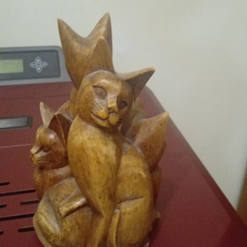 Wooden decorative item like new