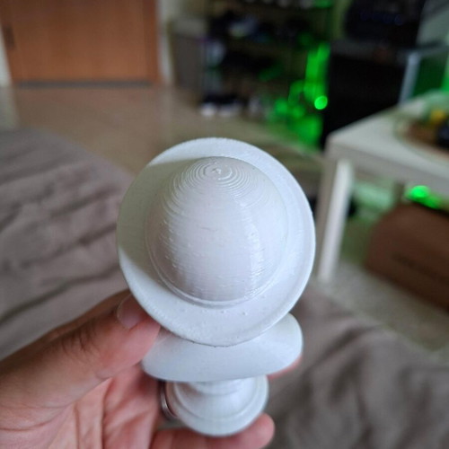 Luffy 3D Printed Figure like new, biodegradable PLA