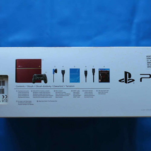 PlayStation 4 (PS4) Limited Edition 500GB Console Metal Gear Solid V new
