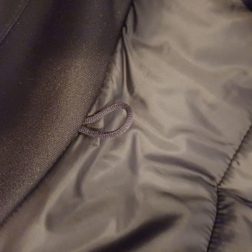 The North Face fleece jacket XXL, black