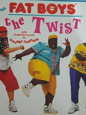 Fat Boys The Twist 12' single μεταχειρισμένο, 1988 Europe
