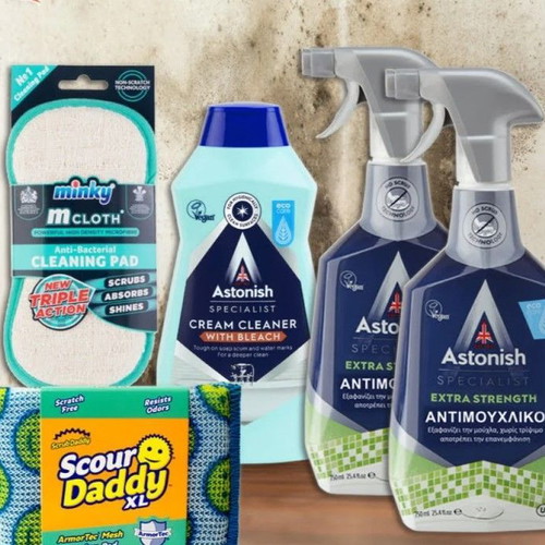 Astonish Anti-Mold Pack with Minky and Cleaning Accessories new
