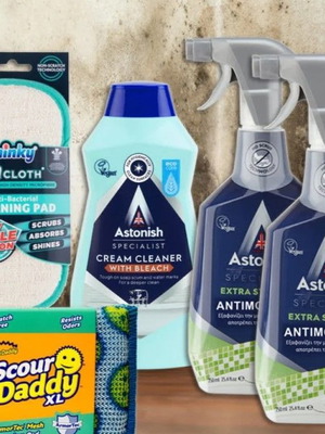 Astonish Anti-Mold Pack with Minky and Cleaning Accessories new