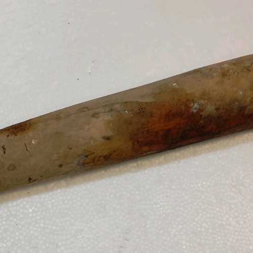 Old planting tool used, 27cm
