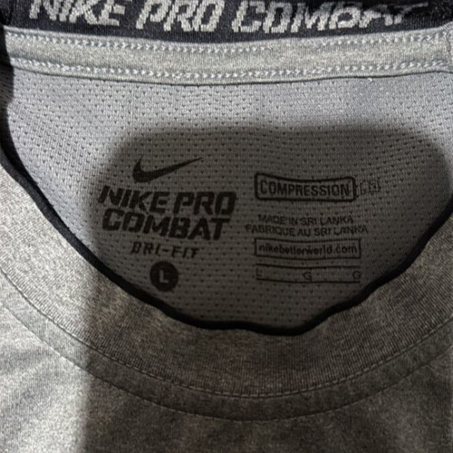 Nike women's shirt size L like new, black and gray