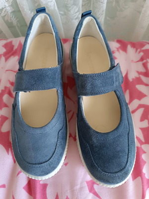 Legea platform shoes like new, turquoise, size 39
