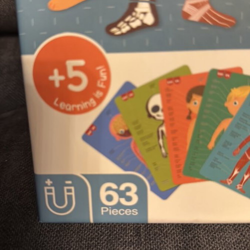 Apli Kids Magnetic Human Body Educational Game new