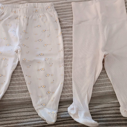Baby girl pants used, pack of 9 for 3 months old