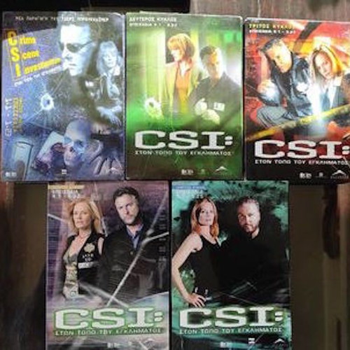 CSI Las Vegas Seasons 1/2/3/4/5 DVD new with subtitles