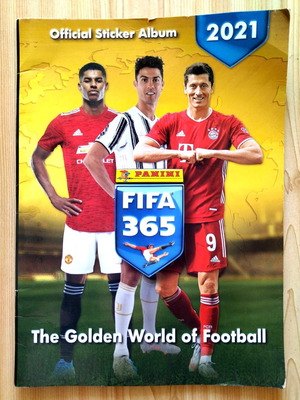 FIFA 365 The Golden World of Football album Panini μεταχειρισμένο