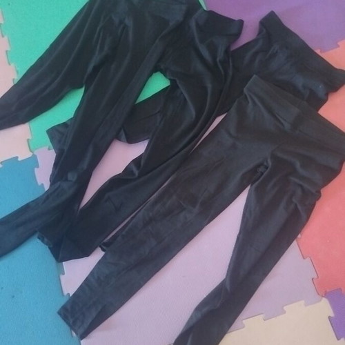 Pull & Bear and Esmara leggings set, black