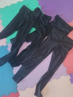 Pull & Bear and Esmara leggings set, black