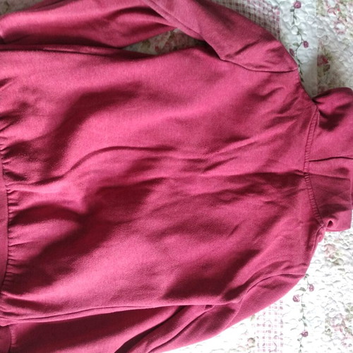 Terranova sweatshirt jacket like new, size S, red pink