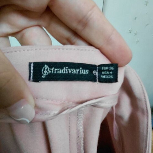 Jacket, camisole and pants bundle, like new, Stradivarius pink and turquoise