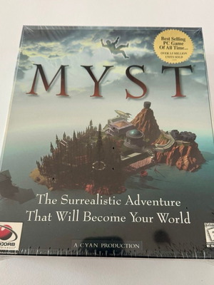 PC Myst Big Box καινούργιο, σφραγισμένο, Red Orb
