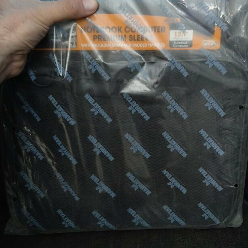 Manhattan Laptop Carrying Bag Black 12.1" New
