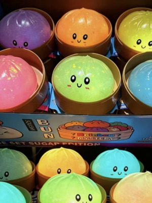 Taba World Mystery Bao Bun Dumplings Squishy with Light new