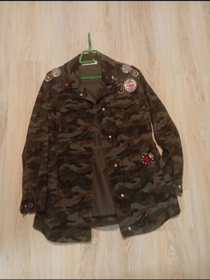 Mango women's military jacket like new