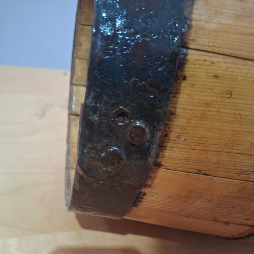 Museum Wooden Voutsaki used with triple hole system and breather 1930-1945