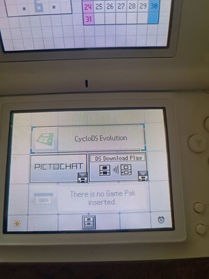 CycloDS Evolution flashcart used with Kingston Micro SD