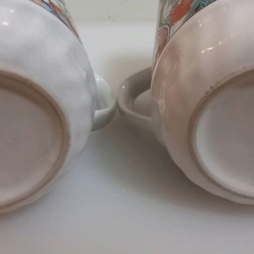 Apulum porcelain mugs like new, set of 2