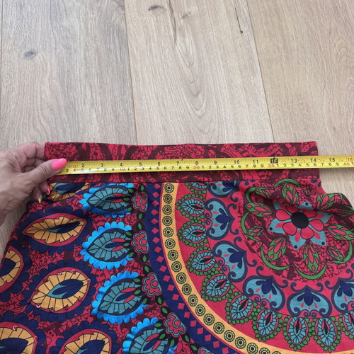 Desigual vintage Y2K abstract skirt women's colorful mandala size S like new