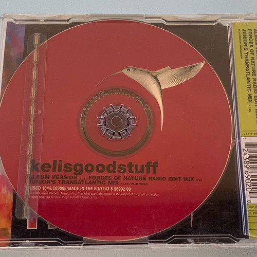 Kelis Good Stuff 3-trk CD single used, pop