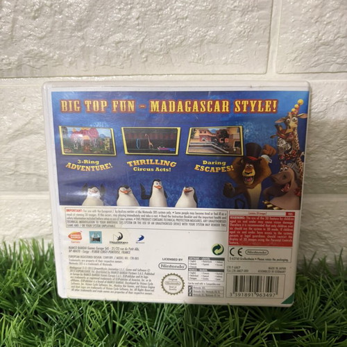 Madagascar 3 Europe’s Most Wanted Nintendo 3DS game used