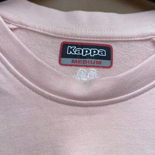 Kappa Crop sweatshirt like new, pink, size M