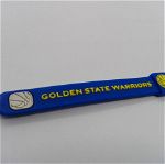 NBA Golden State Warriors Βραχιόλι Σιλικόνης με κούμπωμα