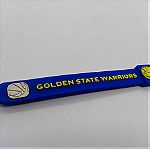  NBA Golden State Warriors Βραχιόλι Σιλικόνης με κούμπωμα