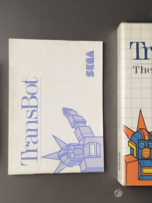 Sega Master System TransBot παιχνίδι μεταχειρισμένο, λειτουργεί κανονικά