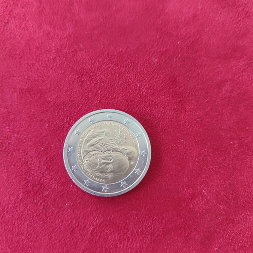 Greek 2 Euro Coin 2014 Commemorating El Greco
