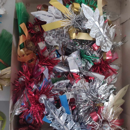 Christmas ornaments like new, pack of 35 Greek decorations