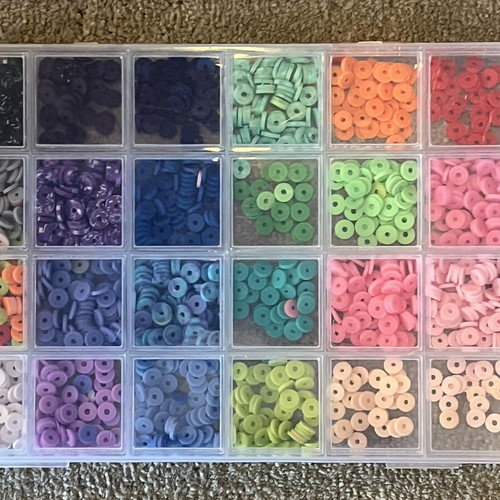 Beads for bracelets used with clasps, tools, and cords