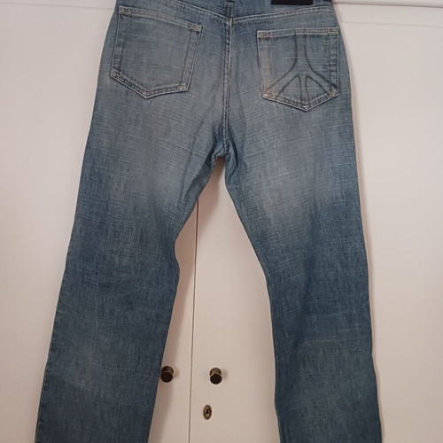 Moschino men's blue jeans size 33 like new