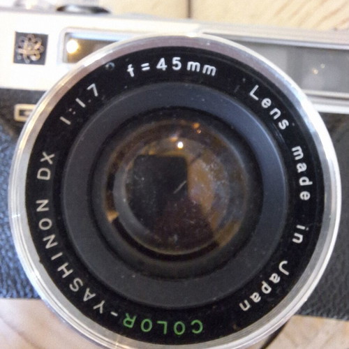 Yashica Electro 35 GSN 35mm vintage camera used