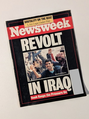 Περιοδικό Newsweek, 25 Μαρτίου 1991, Εξέγερση στο Ιράκ