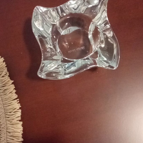 Crystal tealight candleholder like new