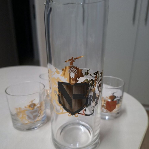 Vintage Federal Glass glassware set like new