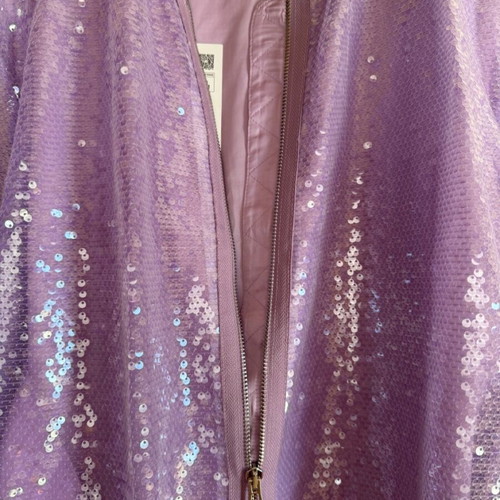 Zara jacket new with purple sequins