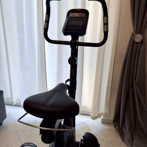 Crivit stationary exercise bike like new with LCD display